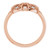 14K Rose Gold 1/4 CTW Natural Diamond Vintage Ring