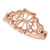 14K Rose Gold Milgrain-Edge Vintage Ring