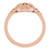 14K Rose Gold Traditional Vintage Ring