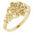 14K Yellow Gold Scrolling-Vintage Ring