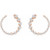 14K Rose Gold 7/8 CTW Lab-Grown Diamond Front-Back Earrings