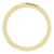 14K Yellow Gold Natural Blue Sapphire Stackable Ring