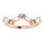 14K Rose Gold 1/3 CTW Natural Diamond Stackable Geometric Ring