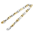 18k Handcrafted 6mm Open Barrel Link Chain