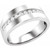 14K White Gold 1/2 CTW Lab-Grown Diamond Channel-Set Band