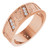 14K Rose Gold 1/3 CTW Natural Diamond Accented Band