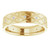 14K Yellow Gold 1/8 CTW Natural Diamond Accented Patterned Band