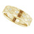14K Yellow Gold 1/8 CTW Natural Diamond Accented Patterned Band