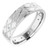 14K White Gold 1/8 CTW Natural Diamond Accented Patterned Band