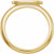 14K Yellow Gold 13x5.5mm Oval Signet Ring