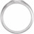 14K White Gold .06 CTW Natural Diamond 8.6 mm Round Signet Ring