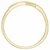14K Yellow Gold The Rugged Cross® Chastity Ring