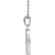 14K White Gold 1/5 CTW Natural Diamond Tree of Life Necklace