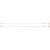14K Rose Gold 4-Heart Engravable Family Necklace