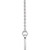 14K White Gold Mother & Son Stick Figure Family  Necklace