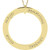 14K Yellow Gold Posh Mommy® Engravable Forever Loop Pendant