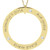 14K Yellow Gold Posh Mommy® Engravable Forever Loop Pendant