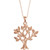 14K Rose Gold  My Tree™ Family Necklace