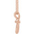14K Rose Gold .015 CTW Natural Diamond Cross Necklace