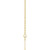 14K Yellow Gold Engravable Infinity Family Necklace