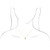 14K Yellow Gold Engravable Heart Lock Necklace