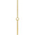 14K Yellow Gold Medical Identification Necklace