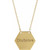 14K Yellow Gold Medical Identification Necklace