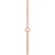 14K Rose Gold Medical Identification Necklace