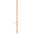 14K Yellow Gold Engravable Round Rope Necklace