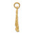 14k Yellow Gold Scales Of Justice Charm