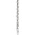 14K White Gold Cherub Necklace