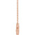14K Rose Gold Happy Necklace