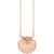 14K Rose Gold Shell  Necklace