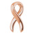 14K Rose Gold Survivor Ribbon Slide Pendant