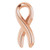 14K Rose Gold Survivor Ribbon Slide Pendant