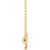 14K Yellow Gold Bow Necklace