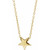 14K Yellow Gold Star Necklace