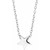 14K White Gold Star Necklace