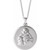 14K White Gold Buddha Necklace