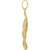 14K Yellow Gold Rope Pendant