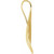 14K Yellow Gold Teardrop Pendant