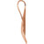 14K Rose Gold Teardrop Pendant