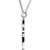 14K White Gold Palm Tree Necklace