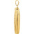14K Yellow Gold Embossed Oval Locket