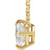 14K Yellow Gold 1/2 CTW Natural Diamond Solitaire Necklace