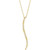 14K Yellow Gold .06 CTW Natural Diamond Bar Necklace