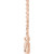 14K Rose Gold 1/4 CTW Natural Diamond French-Set Bar Necklace