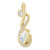 14K Yellow Gold 1/2 CTW Diamond Pendant