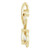 14K Yellow Gold 1/2 CTW Diamond Pendant