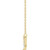 14K Yellow Gold 1/3 CTW Natural Diamond "V" Necklace